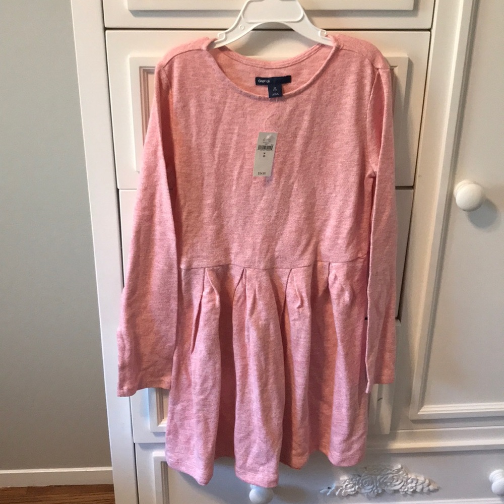 GAP pink knit dress